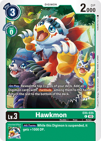 EX05-035, C, Hawkmon