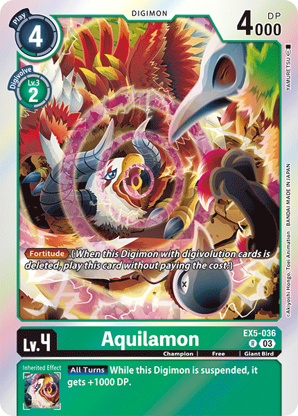 EX5-036, R, Aquilamon