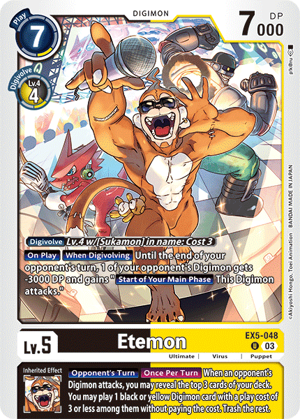 EX5-048, U, Etemon