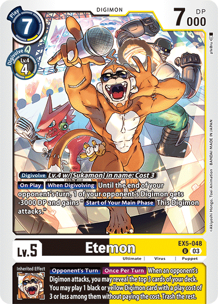 EX05-048, U, Etemon