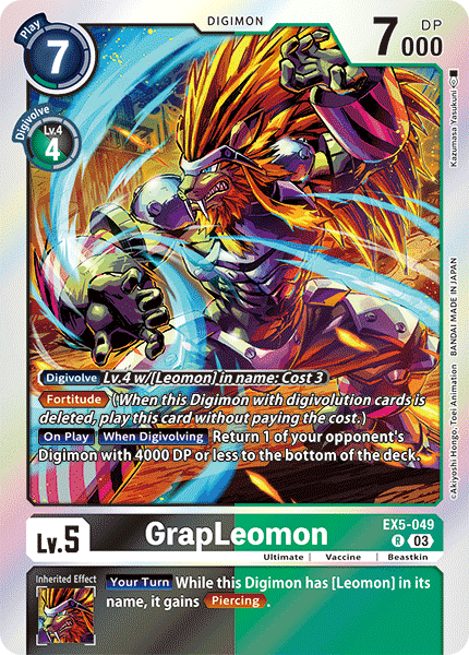 EX5-049, R, GrapLeomon