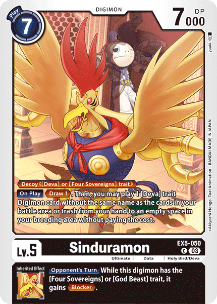 EX5-050, C, Sinduramon