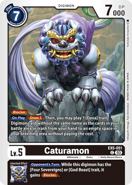 EX5-051, C, Caturamon