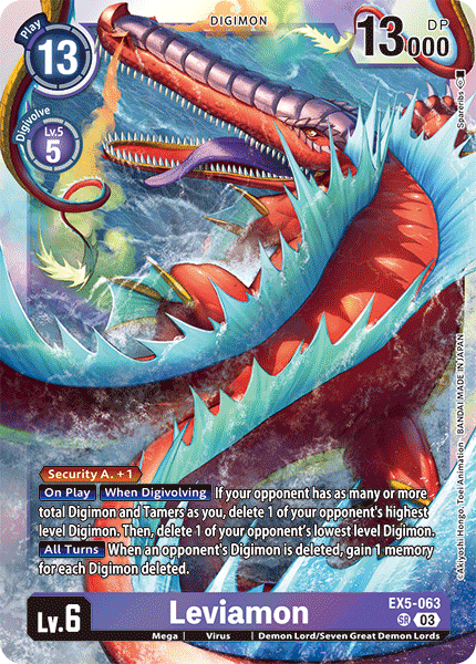 EX5-063, SR, Leviamon