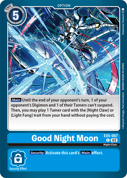 EX5-067, C, Good Night Moon