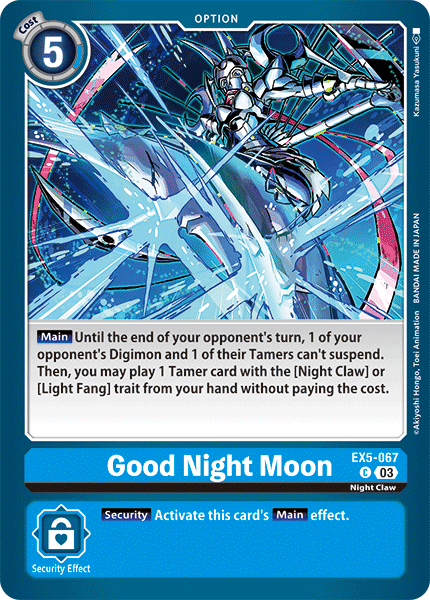 EX05-067, C, Good Night Moon