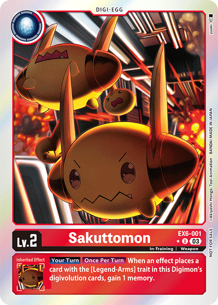 EX6-001, UC, Sakuttomon (Box Topper)