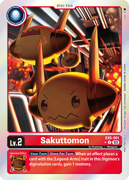 EX06-001, UC, Sakuttomon (Box Topper)