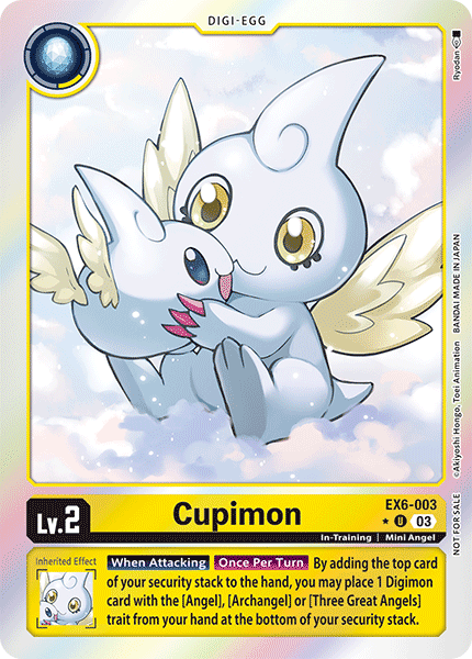 EX6-003, UC, Cupimon (Box Topper)