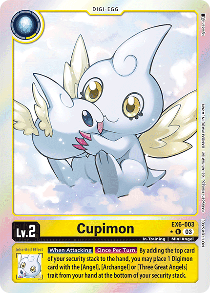 EX06-003, UC, Cupimon (Box Topper)