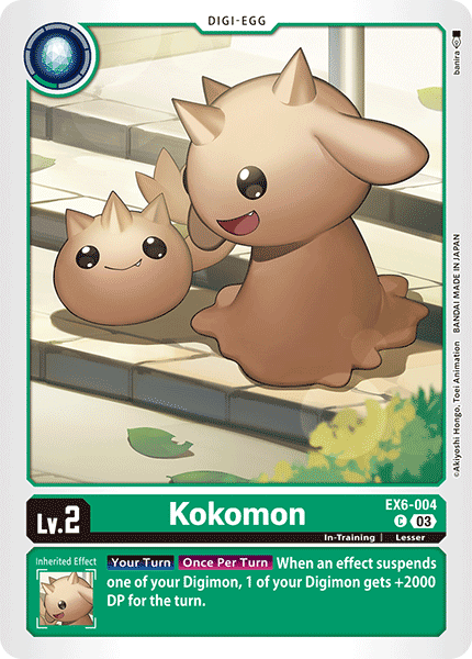 EX6-004, C, Kokomon