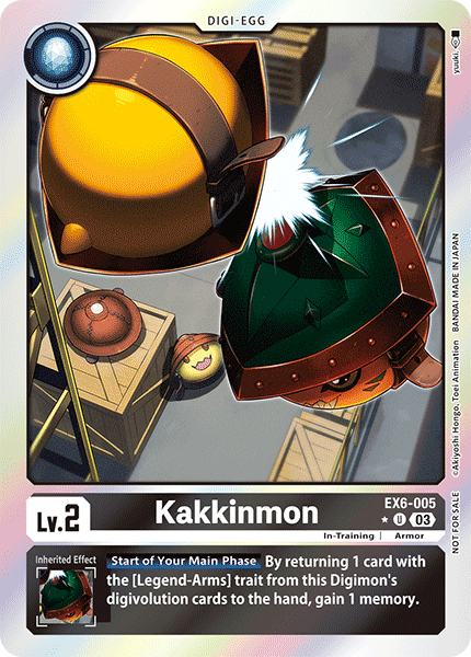 EX6-005, UC, Kakkinmon (Box Topper)