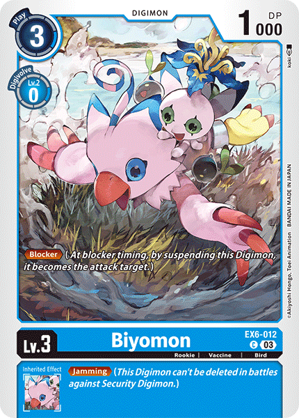 EX06-012, C, Biyomon