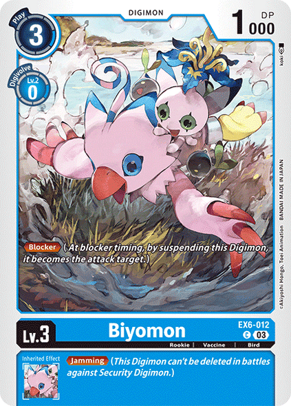 EX06-012, C, Biyomon