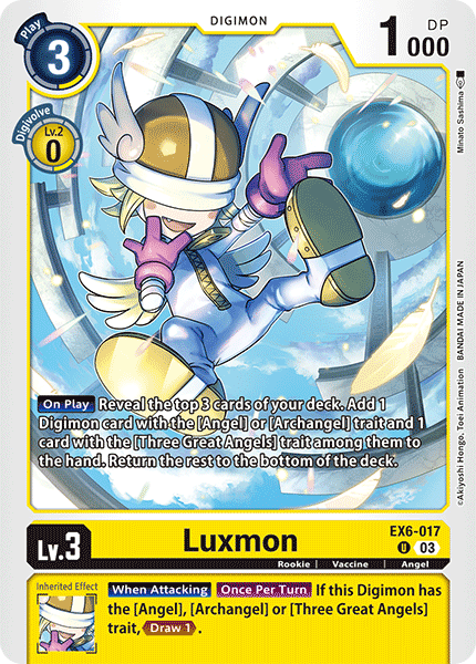 EX6-017, UC, Luxmon