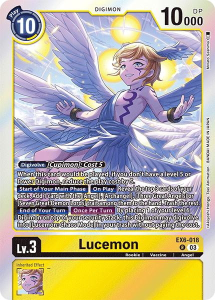 EX6-018, R, Lucemon