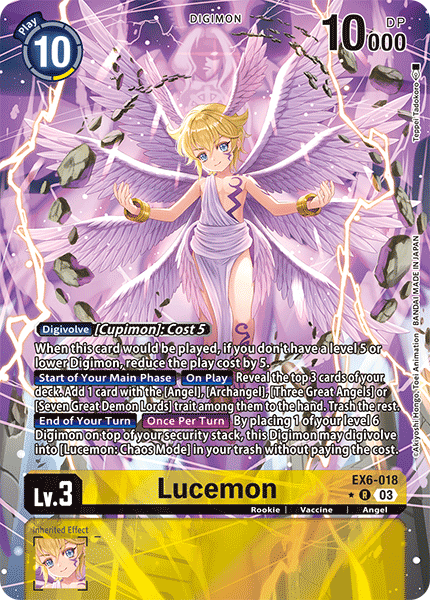 EX06-018, R, Lucemon (Alternate Art)