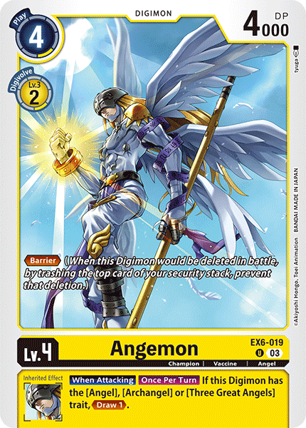 EX6-019, UC, Angemon