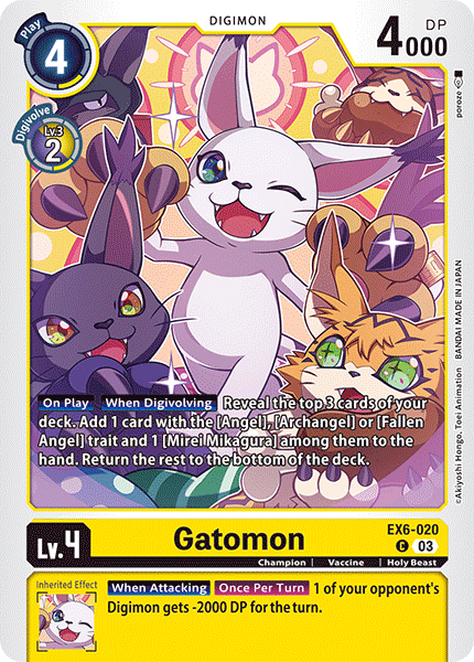 EX6-020, C, Gatomon