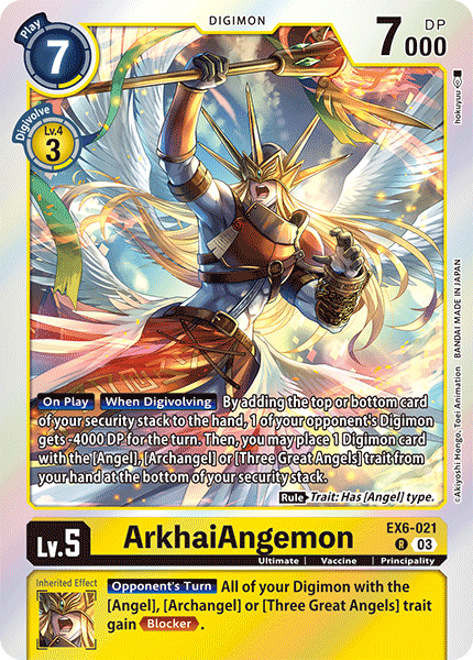 EX6-021, R, ArkhaiAngemon