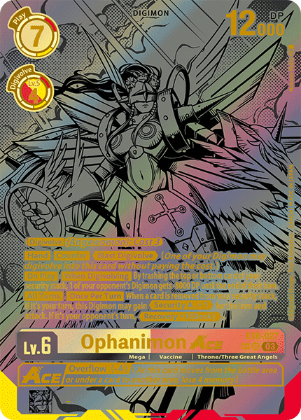 EX06-027, SR, Ophanimon ACE (Special Rare)