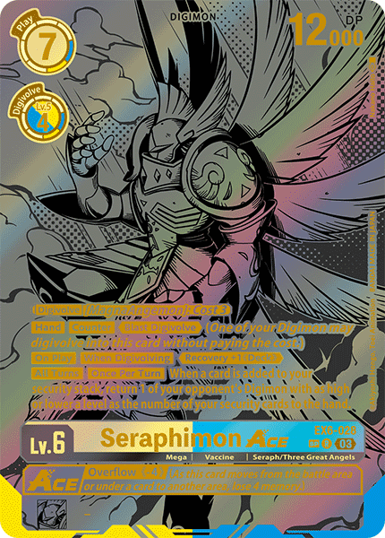 EX06-028, R, Seraphimon ACE (Special Rare)