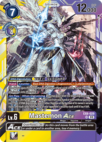 EX6-029, SR, Mastemon ACE