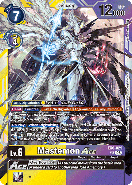 EX06-029, SR, Mastemon ACE