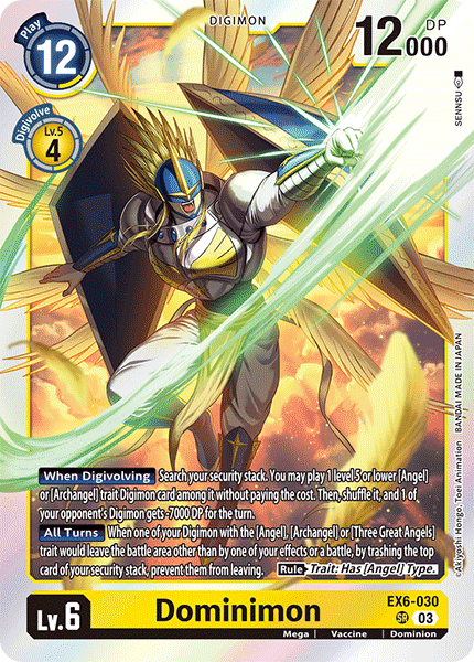 EX6-030, SR, Dominimon