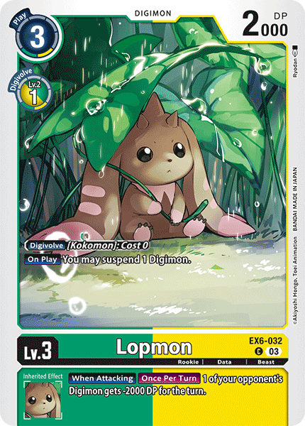 EX6-032, C, Lopmon