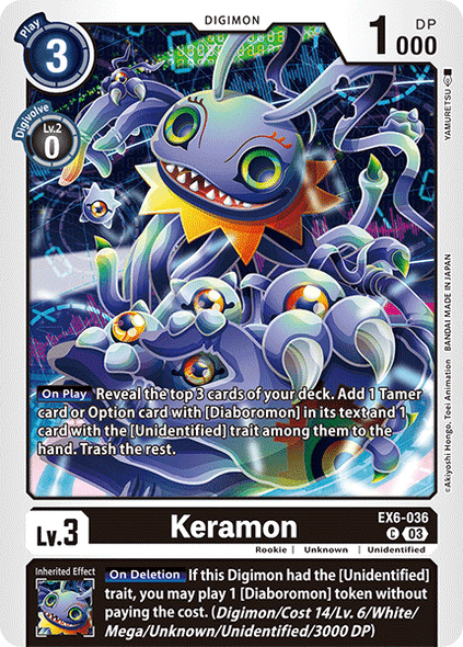 EX06-036, C, Keramon