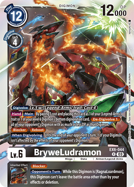 EX06-044, R, BryweLudramon