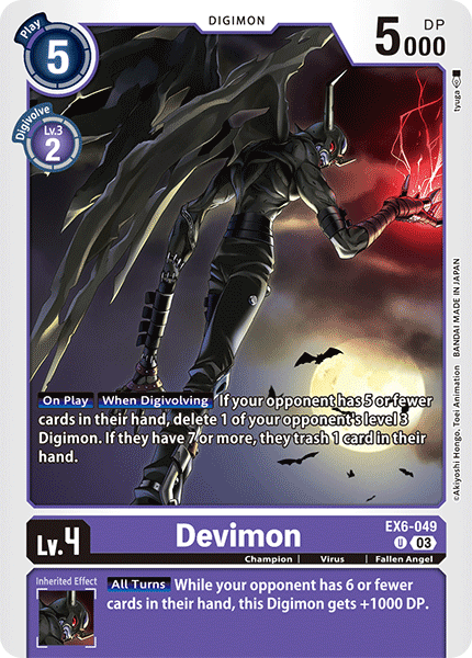 EX6-049, UC, Devimon