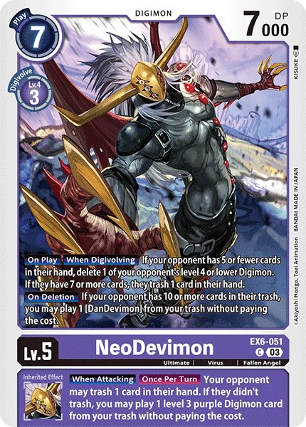 EX06-051, C, NeoDevimon