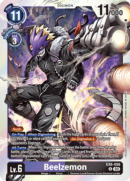 EX6-056, R, Beelzemon