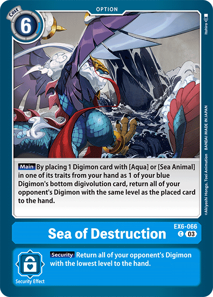 EX6-066, C, Sea of Destruction