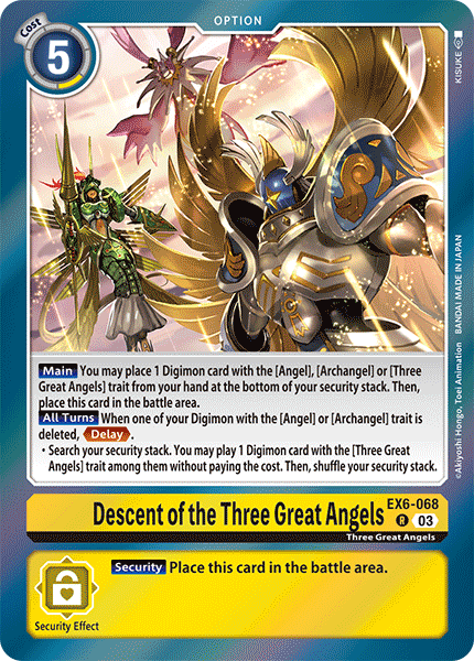 EX6-068, R, Descent of the Three Great Angels