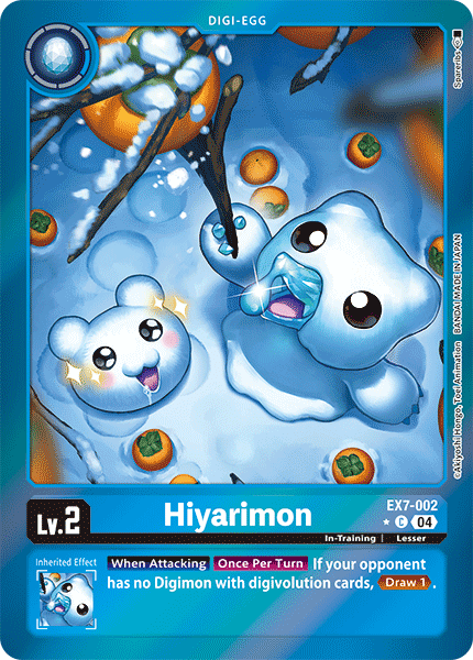 EX07-002, C, Hiyarimon (Foil)