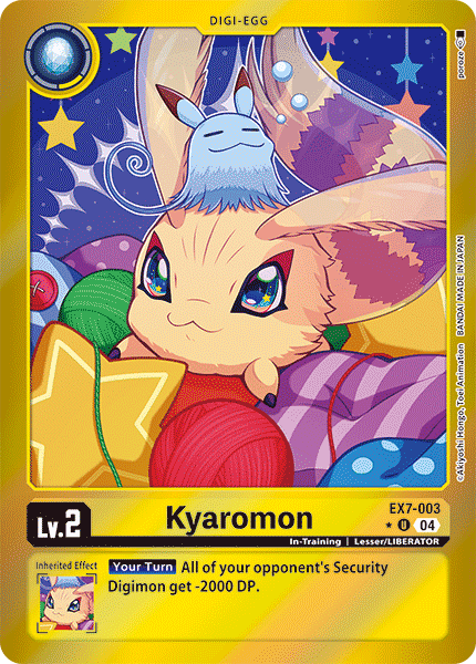 EX7-003, UC, Kyaromon (Foil)