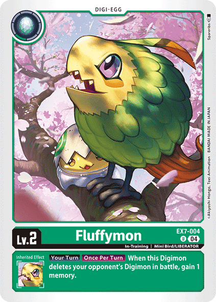 EX07-004, UC, Fluffymon