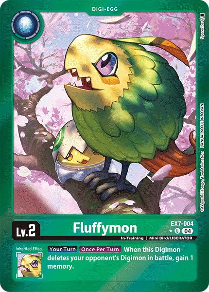 EX7-004, UC, Fluffymon (Foil)