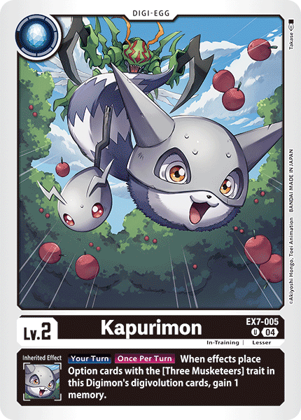 EX07-005, UC, Kapurimon