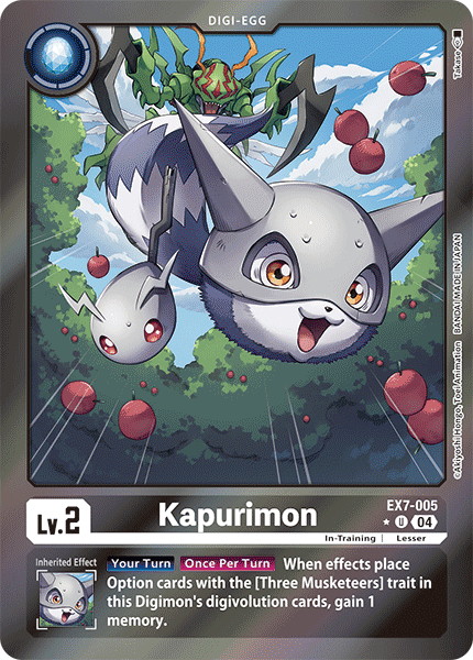 EX7-005, UC, Kapurimon (Foil)