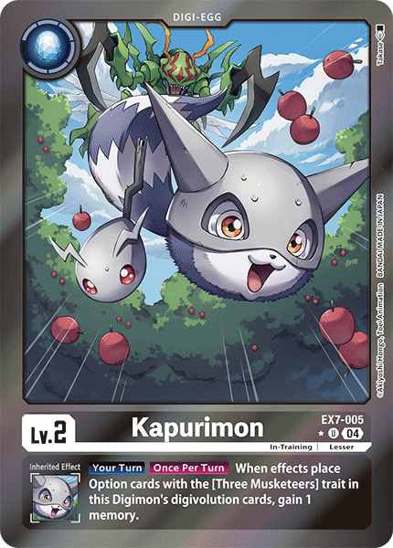 EX07-005, UC, Kapurimon (Foil)