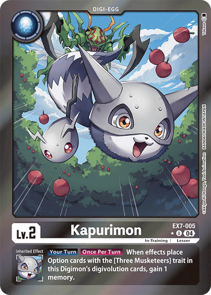 EX07-005, UC, Kapurimon (Foil)