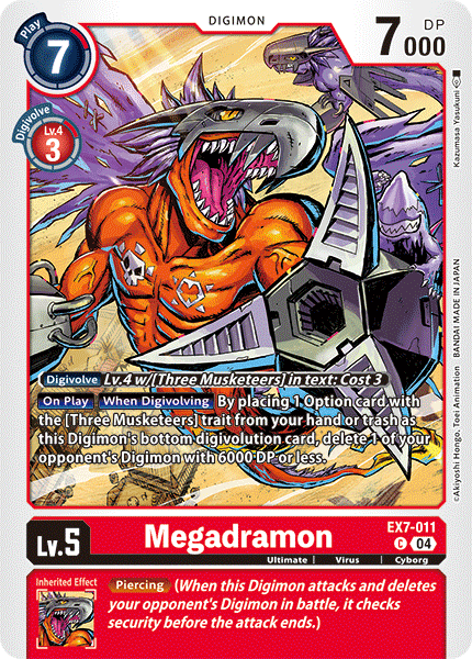 EX7-011, C, Megadramon