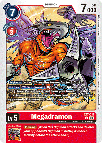 EX07-011, C, Megadramon