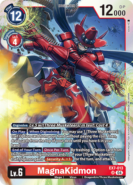 EX7-013, SR, MagnaKidmon