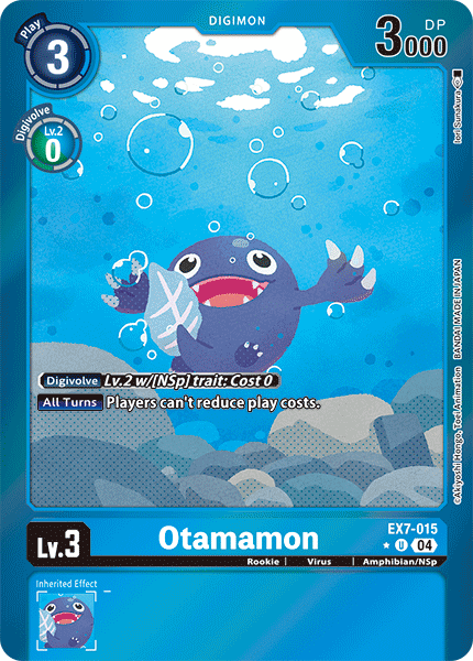 EX7-015, UC, Otamamon (Foil)