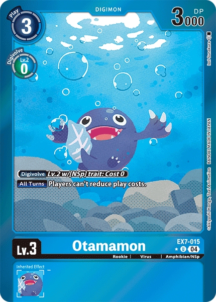 EX07-015, UC, Otamamon (Foil)